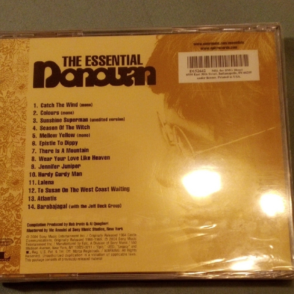 The Essential Donovan CD - Picture 3 of 4